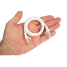 QFLEX 7,5 meter Netværkskabel kategori 6, Hvid