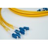 XCore 12 leder (6 par) fiber patchkabel OS2, LC/UPC