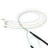 4-Leder Singlemode OS2 Pre-Termineret kabel