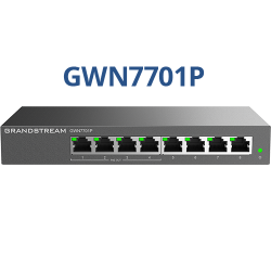 8 port desktop PoE (4 port) Gigabit ethernet switch