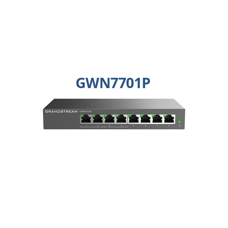 8 port desktop PoE (4 port) Gigabit ethernet switch