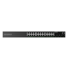 24+4 (SFP) port PoE managed Gigabit ethernet switch