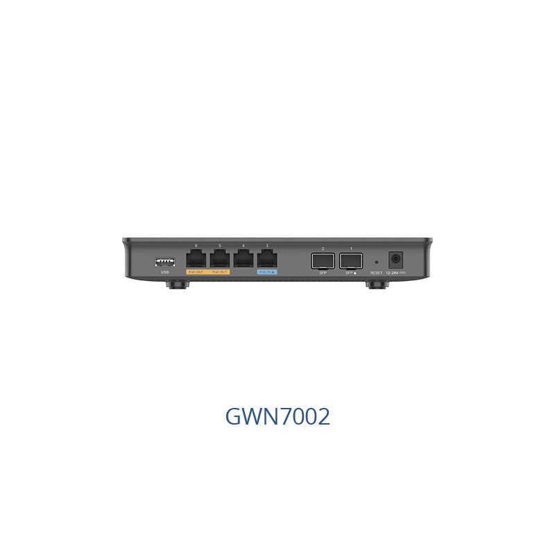 Firewall/Router, VPN, 4+2 (SFP) Gigabit porte
