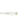QFLEX 0,25 meter Netværkskabel kategori 6, Hvid