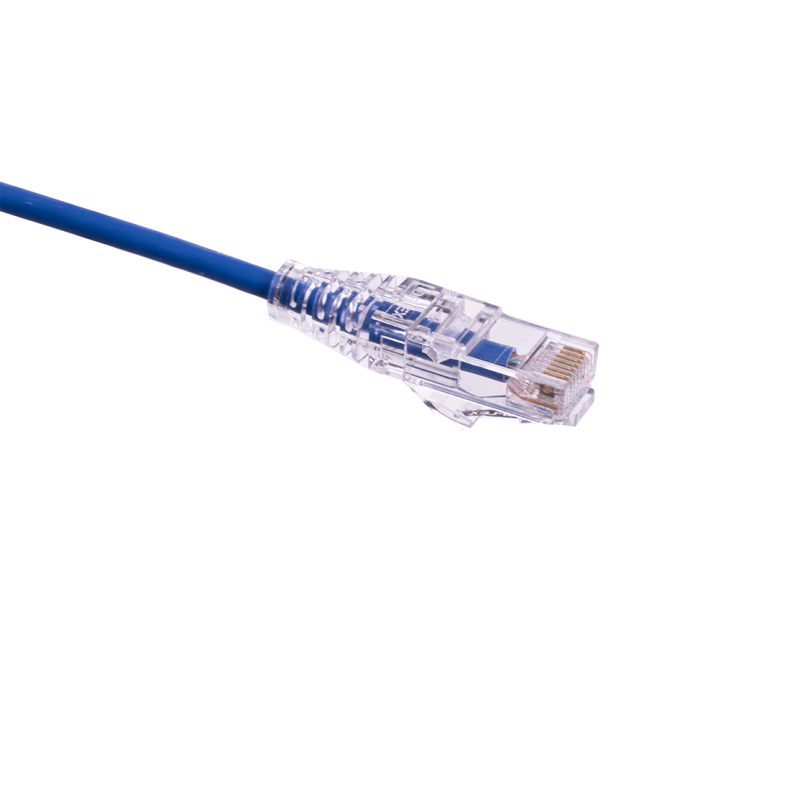 QFLEX 1,0 meter Netværkskabel kategori 6A, Blå