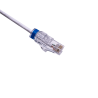 QFLEX COLOR 1,00 meter Netværkskabel kategori 6A, Hvid