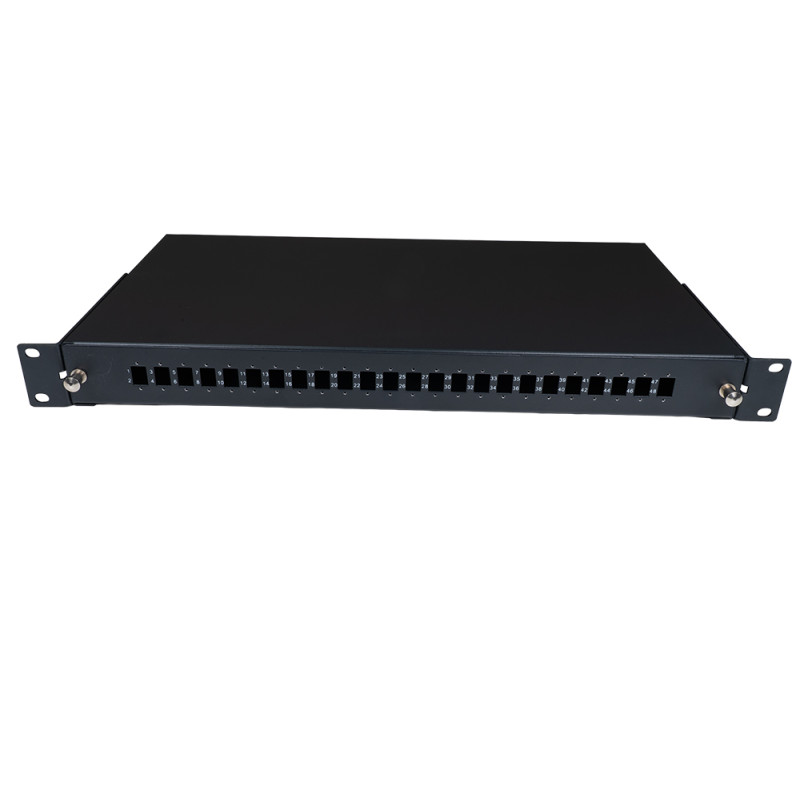 Fiber patchpanel 24 port (LC Duplex)