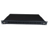 Fiber patchpanel 24 port kit (12x LC adaptor, 24 pigtails)