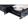 Fiber patchpanel 24 port kit (12x LC adaptor, 24 pigtails)