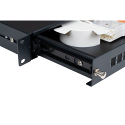 Fiber patchpanel 24 port kit (24x LC adaptor)