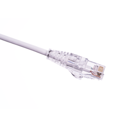 QFLEX 0,15 meter Netværkskabel kategori 6A, Hvid