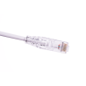 QFLEX 0,25 meter Netværkskabel kategori 6A, Hvid