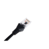 QFLEX 0,15 meter Netværkskabel kategori 6, Sort