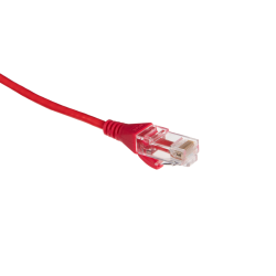 QFLEX 0,15 meter Netværkskabel kategori 6, Rød