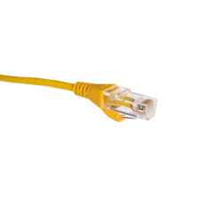 QFLEX 0,15 meter Netværkskabel kategori 6, Gul