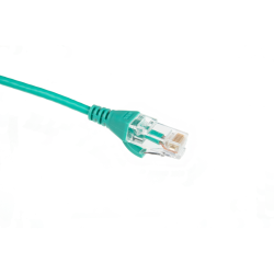 QFLEX 0,15 meter Netværkskabel kategori 6, Grøn