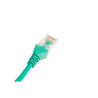 QFLEX 0,15 meter Netværkskabel kategori 6, Grøn