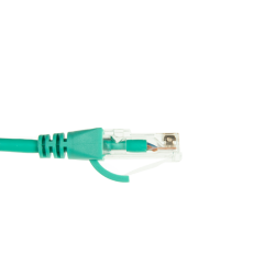 QFLEX 0,15 meter Netværkskabel kategori 6, Grøn