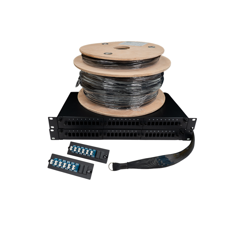 QuickFiber Pro FiberInstallation 12-leder singlemode kit+
