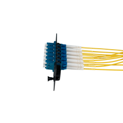 QuickFiber Patchplate, 6 x LC/DPX, Singlemode