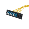 QuickFiber Patchplate, 6 x LC/DPX, Singlemode