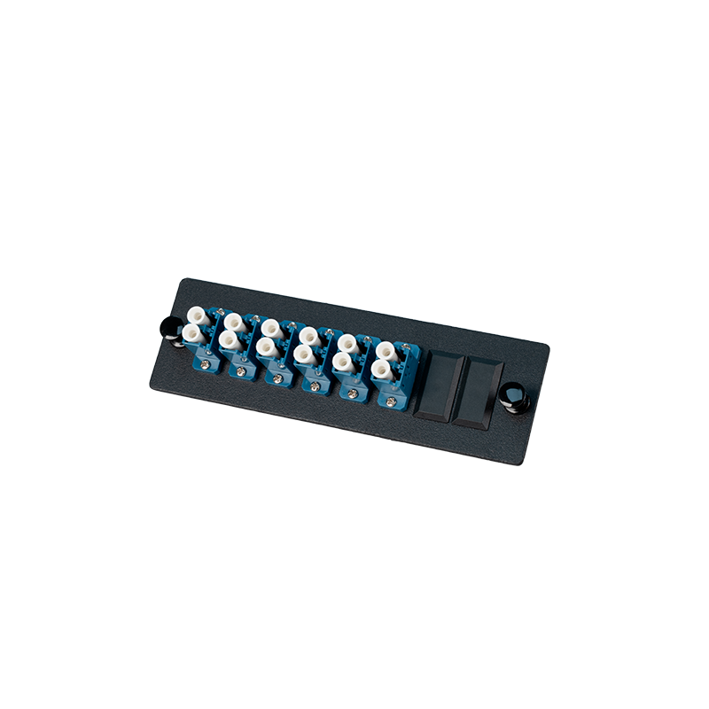 QuickFiber Patchplate, 6 x LC/DPX, Singlemode