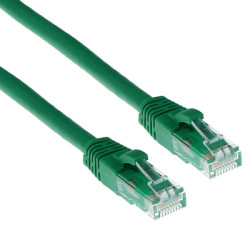 3,00 Meter Netværkskabel HQ, Kategori 6A, GRØN