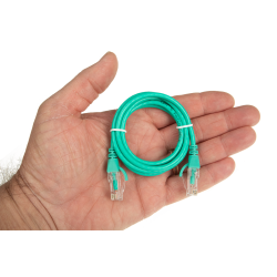 QFLEX 3,0 meter Netværkskabel kategori 6, Grøn