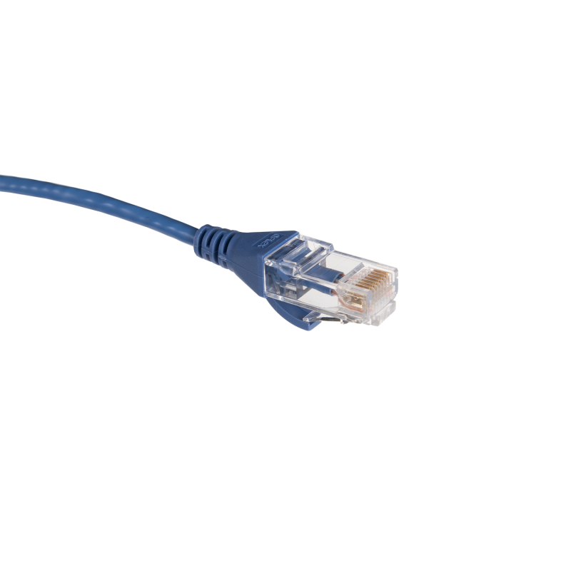 QFLEX 1,0 meter Netværkskabel kategori 6, Blå