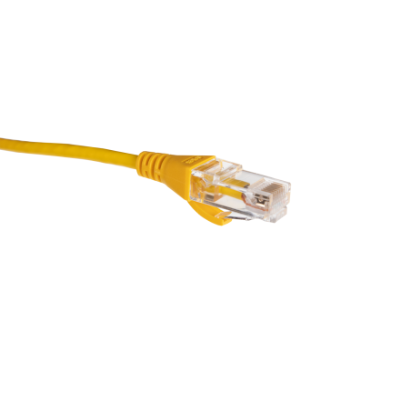 QFLEX 1,0 meter Netværkskabel kategori 6, Gul
