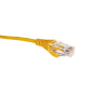 QFLEX 2,0 meter Netværkskabel kategori 6,  Gul