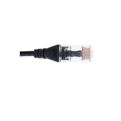 QFLEX 7,5 meter Netværkskabel kategori 6, Sort