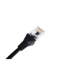 QFLEX 7,5 meter Netværkskabel kategori 6, Sort